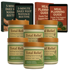 Total Relief Magnesium Cream (6 month supply) - BEST VALUE