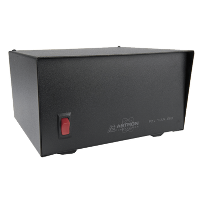 RS-12ABB - Fuente de Poder Lineal Regulada / 13.8 Vcc / 9 A Continua / 12 A Máxima / Cargador de Baterías 1.5 A / 115 Vca 60 Hz