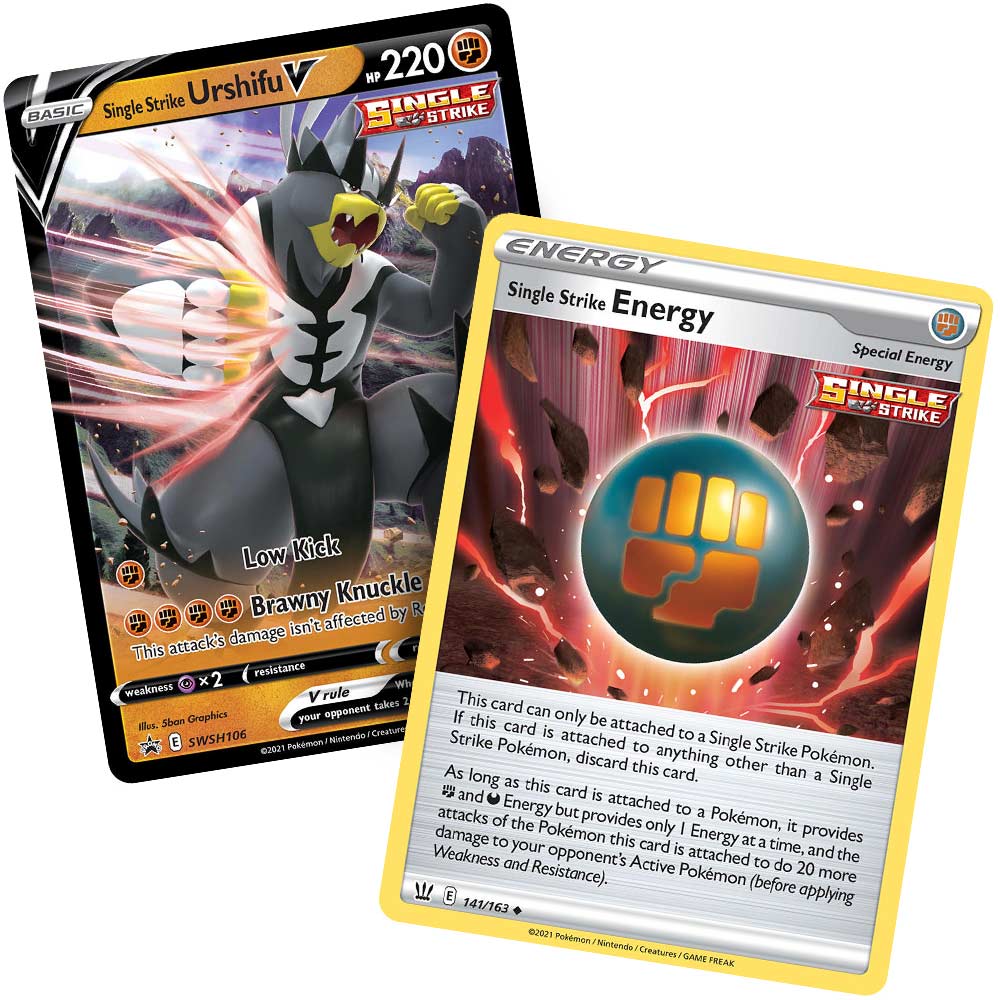 Single Strike - Urshifu V Pokemon TCG Codes