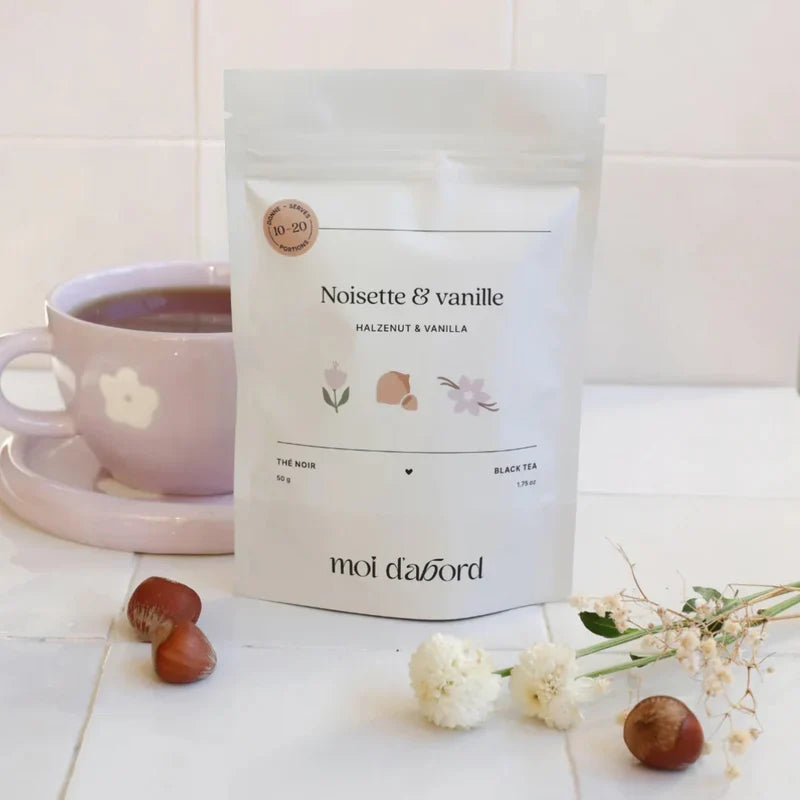 THE NOIR - NOISETTE & VANILLE 50G