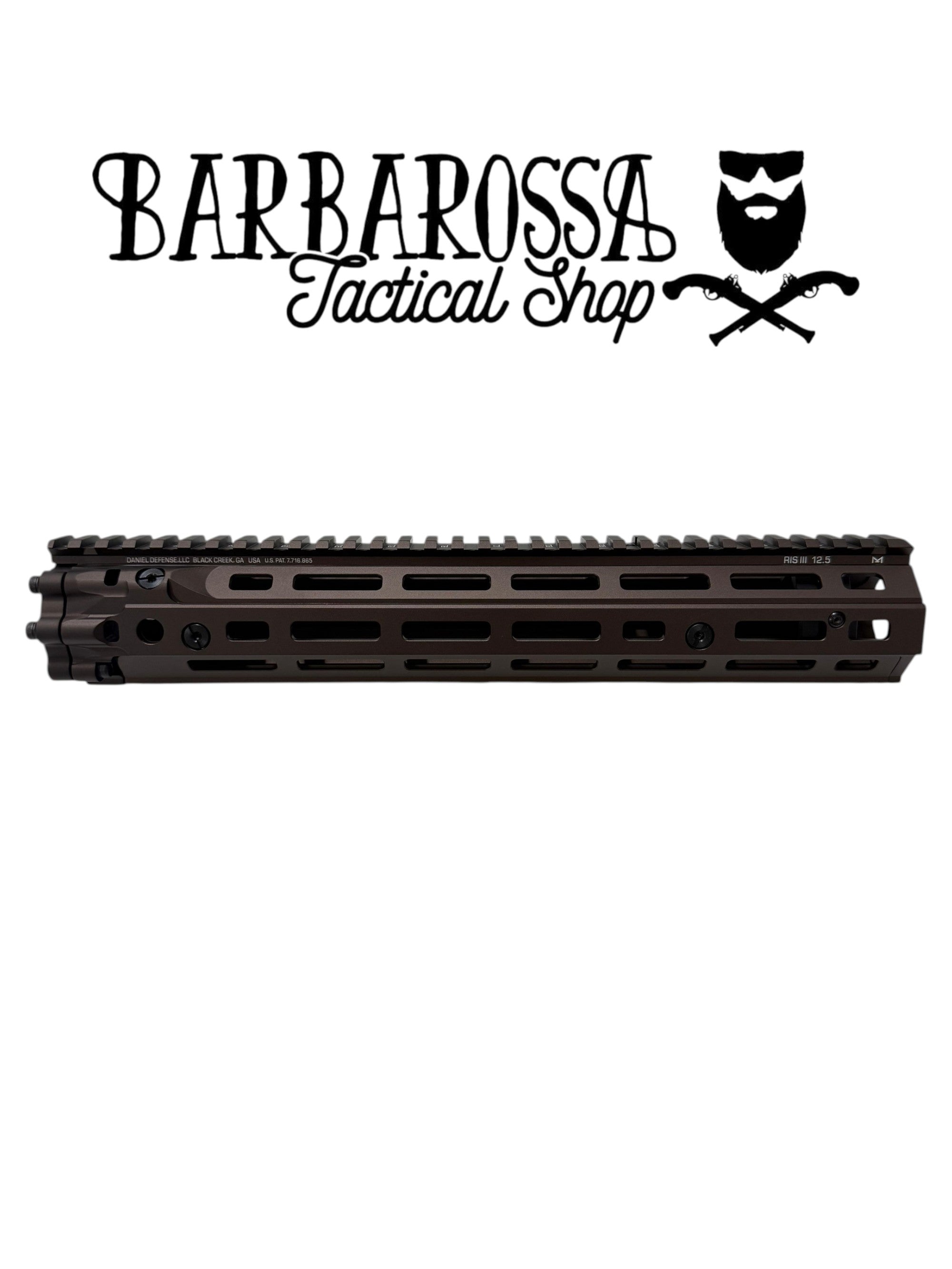 Handguard RIS III 12.5" Daniel Defense Replica - Bronze Brown