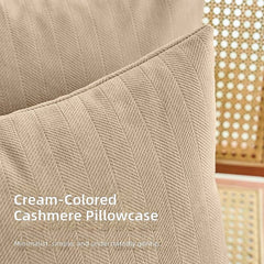Thickened Square Knitted Chenille Cushion Cover Ins Style Solid Color Luxury Sofa Throw Pillow Cover 100% Polyester Home Decor