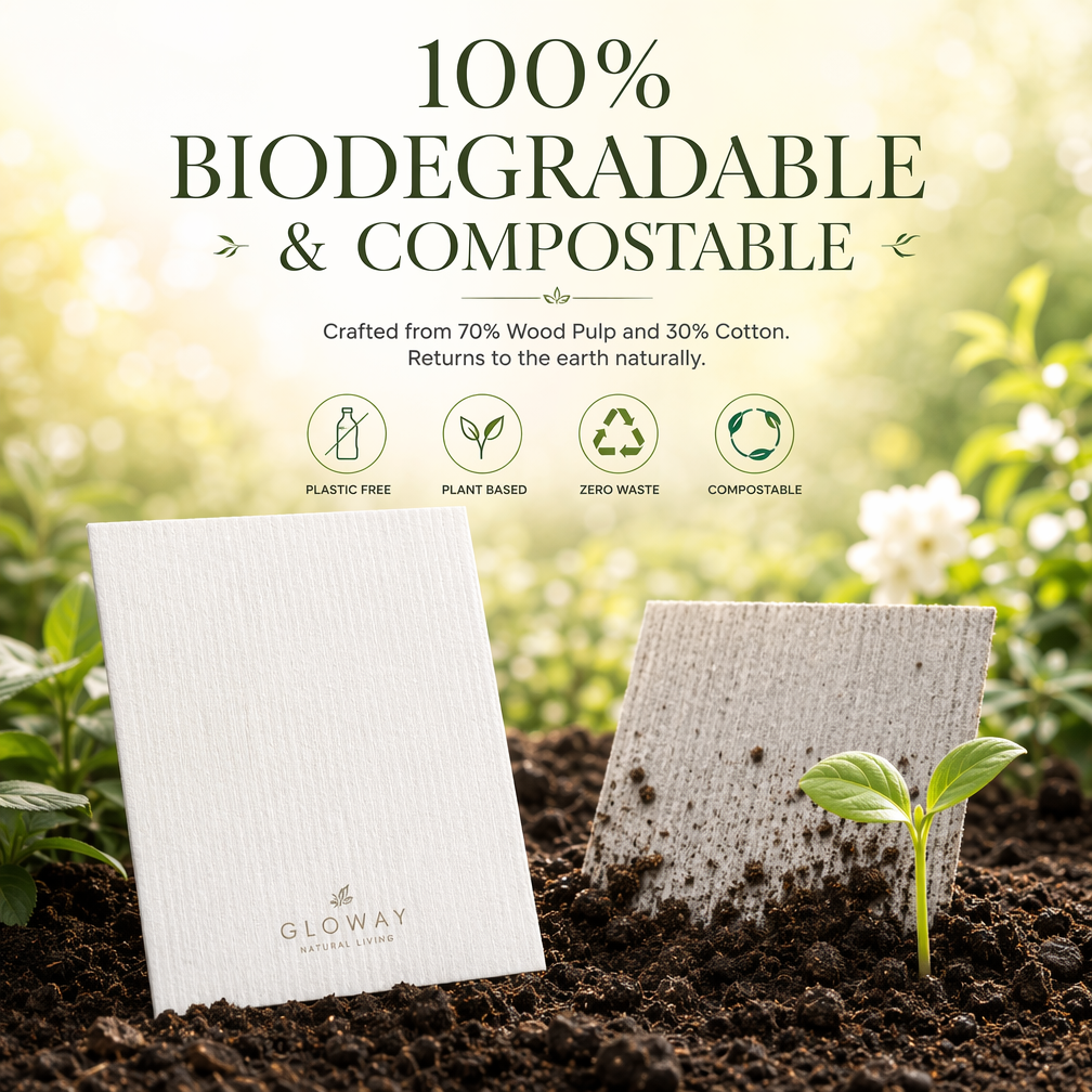 Geometric Printed Odor Free Super Absorbent Lint Free Compostable Kitchen Dish Rag Swedish Dishcloth Cellulose Sponge Cloth