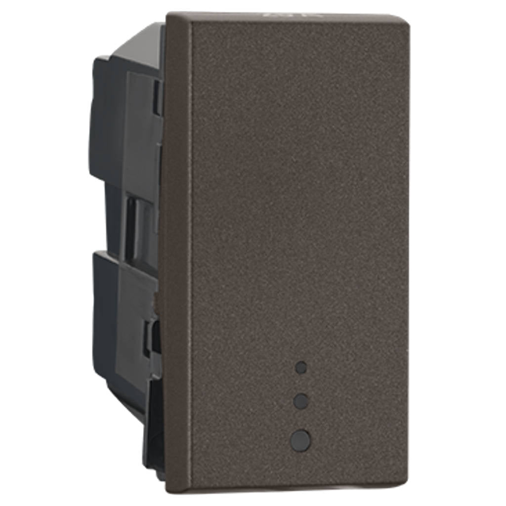 Legrand Myrius Nextgen SP Switch With Indicator 1Way 1M 25A Charcoal Grey 6794 16