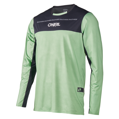 O'NEAL ELEMENT FR HYBRID Long Sleeve Jersey Black/Mint
