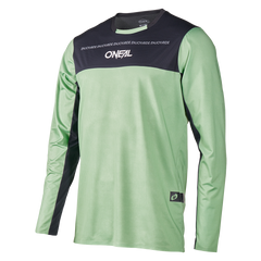 O'NEAL ELEMENT FR HYBRID Long Sleeve Jersey Black/Mint