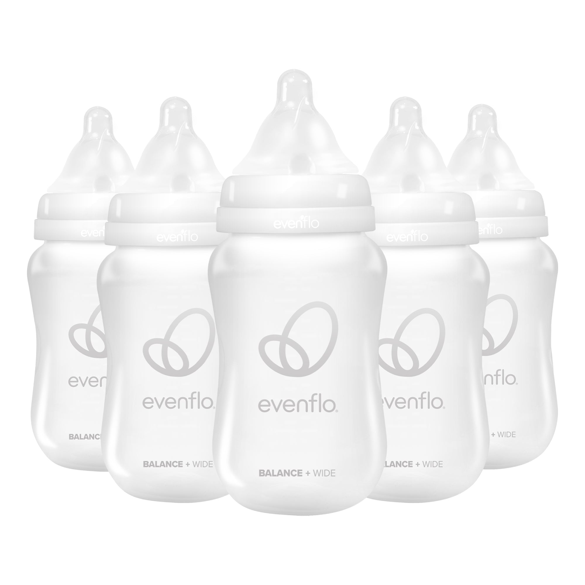 Balance + Bottles -  WIDE Neck, Plastic 9oz 6pk