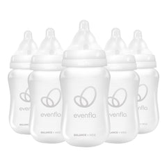 Balance + Bottles -  WIDE Neck, Plastic 9oz 6pk