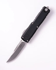 Microtech UTX-85 GEN IV S/E STONEWASH STANDARD BLACK (12314-10)