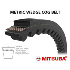 Mitsuba Wedge Cogged V-Belt x 1060mm - SPAX1060