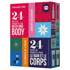 Naturally Vain 24 Days of Bath and Body Advent Calendar