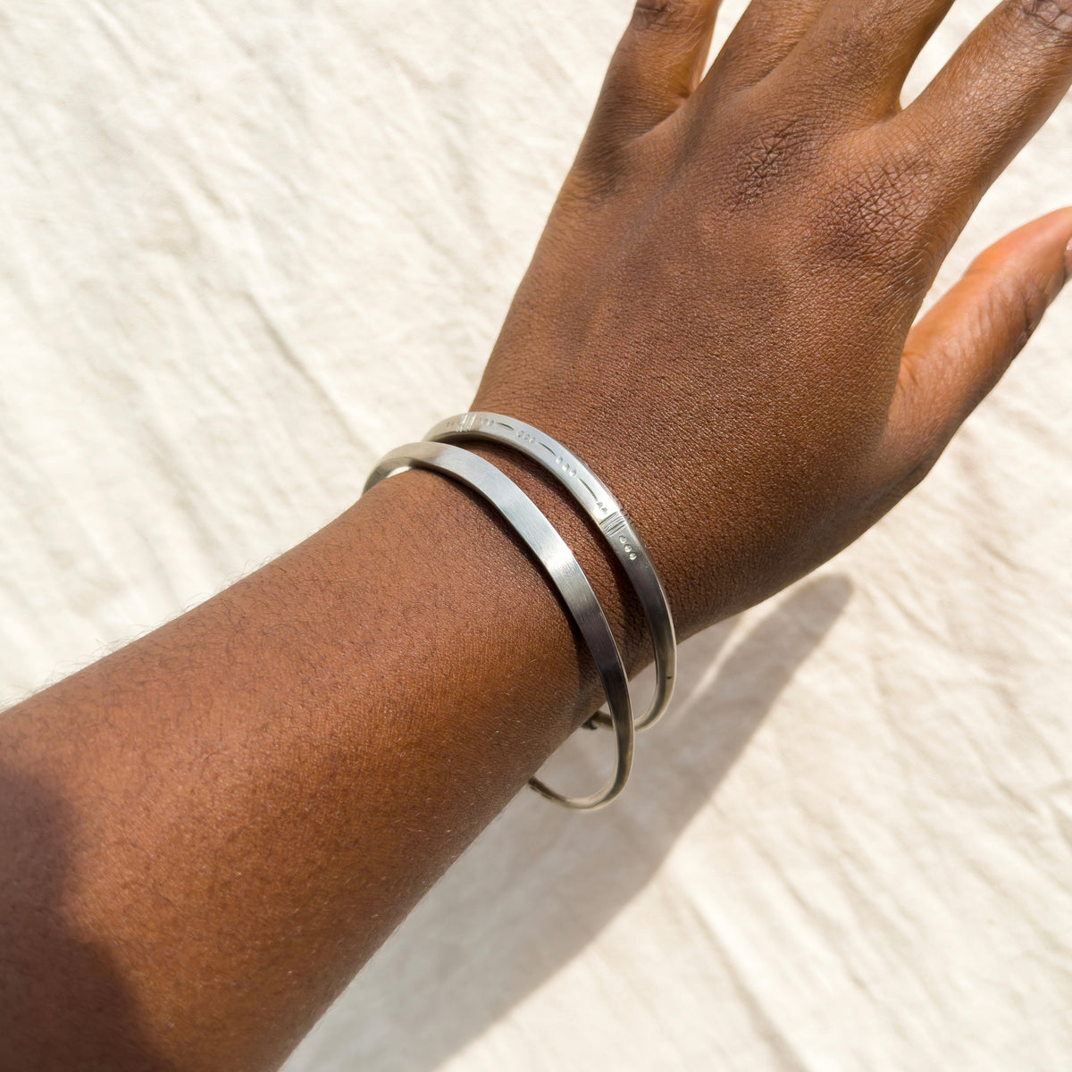 Adua Silver Cuffs