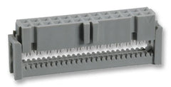 3M 89126-0101 Wire-To-Board Connector, 891 Series, 26 Contacts, Receptacle, 2.54 mm, IDC / IDT, 2 Rows