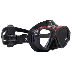 Used Aqua Lung Reveal Ultrafit Dive Mask - Black/Red/Black - Small - DIPNDIVE