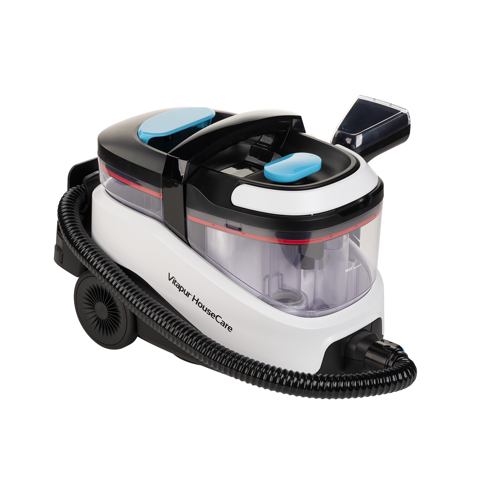 Waschsauger mit Dampf StainMaster HybridPRO 2-in-1 – zur Reinigung von Böden, Kochfeldern, Fliesen, Fenstern und zum Bügeln