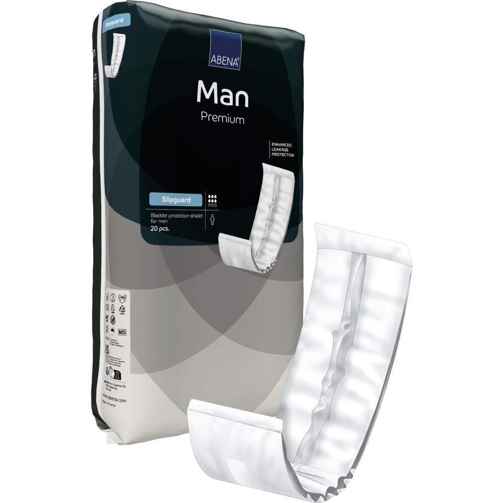 Abena Man Slipguard Inkontinensbeskyttelse | 20 stk fra Abena