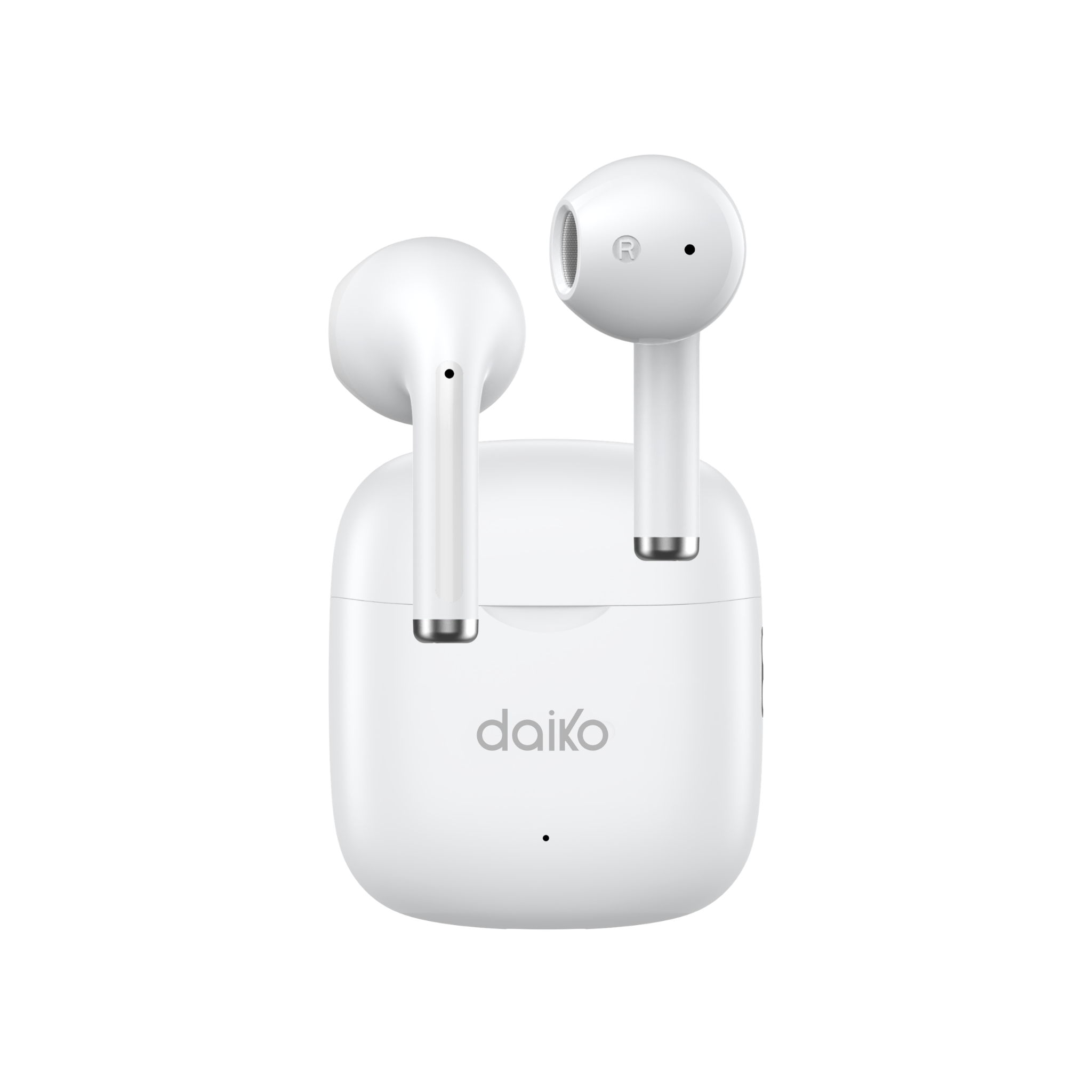 Écouteurs sans fil Bluetooth Blanc DAIKO Flow 710