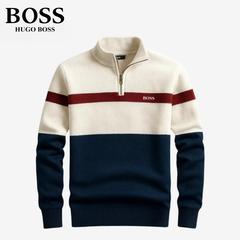 Elegant Half-Zip Sweater || CLEARANCE PRICE