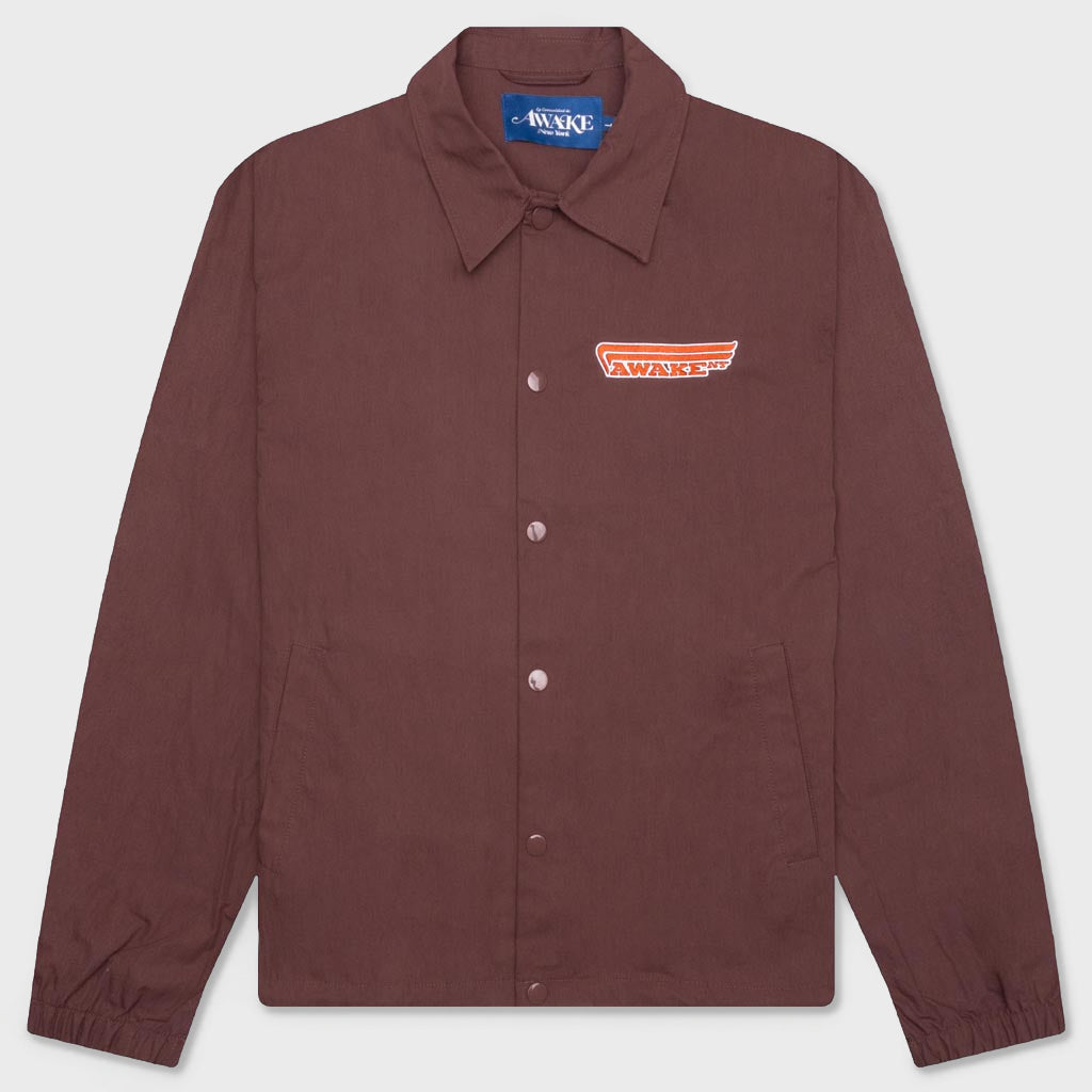 4 Wheeler Coaches Jacket - Brown