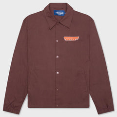 4 Wheeler Coaches Jacket - Brown