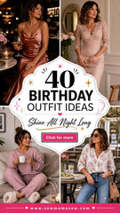 40 Birthday Outfit Ideas for Women to Shine All Night