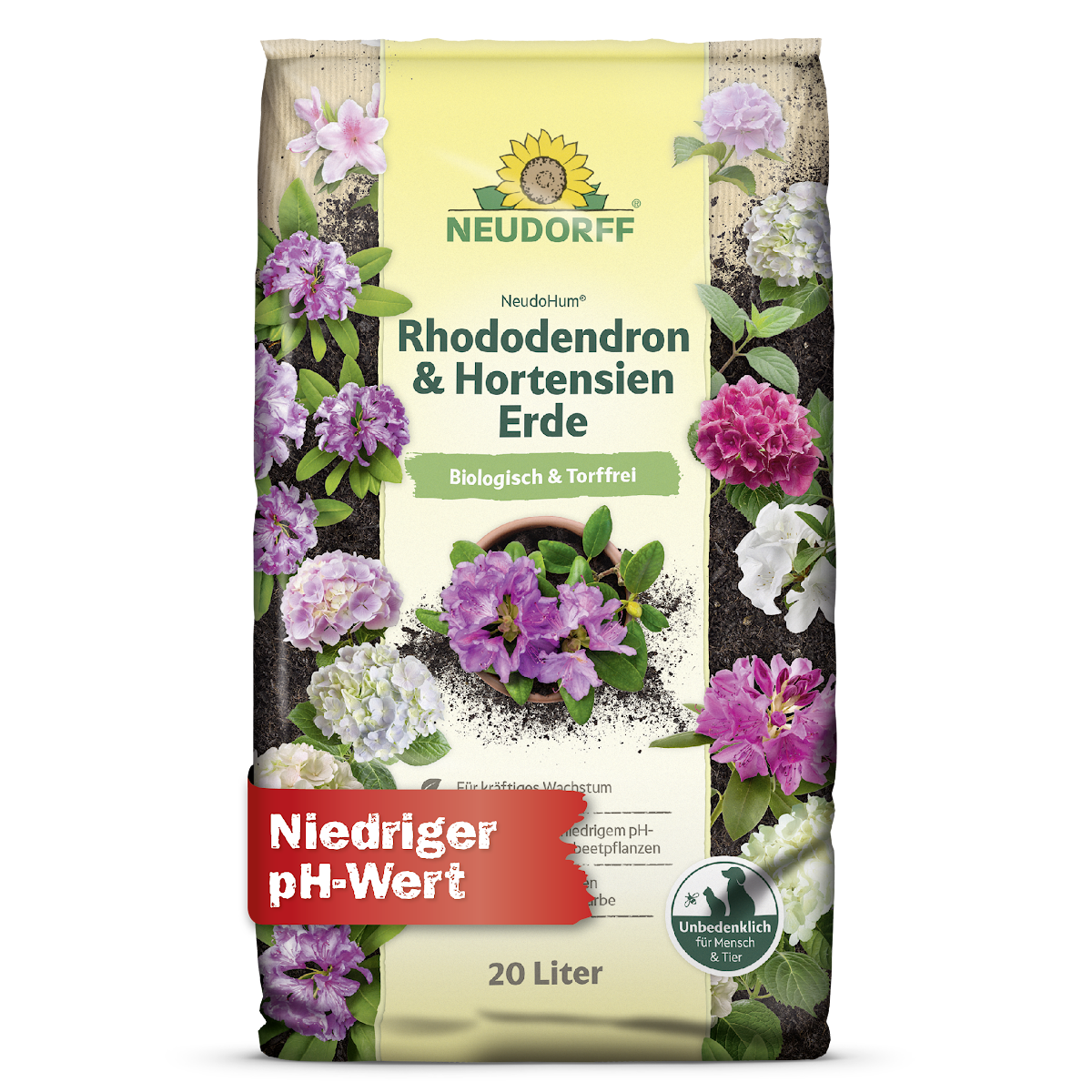 NeudoHum Rhododendron & Hortensien Erde