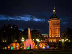 Wasserturm und Lichtspiele - CALVENDO Foto-Puzzle'