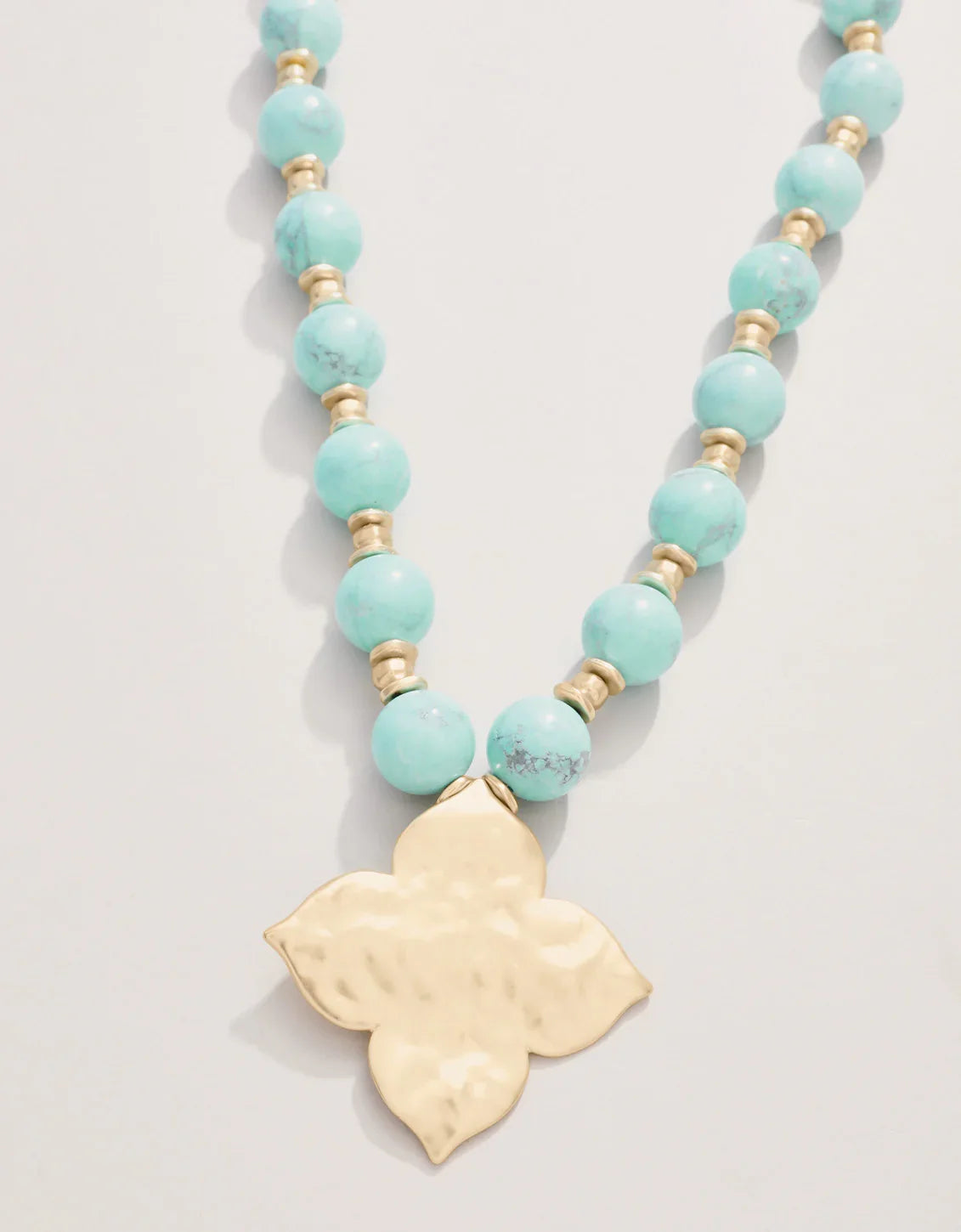 Richmond Hill Necklace 18” Light Turquoise