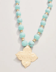 Richmond Hill Necklace 18” Light Turquoise