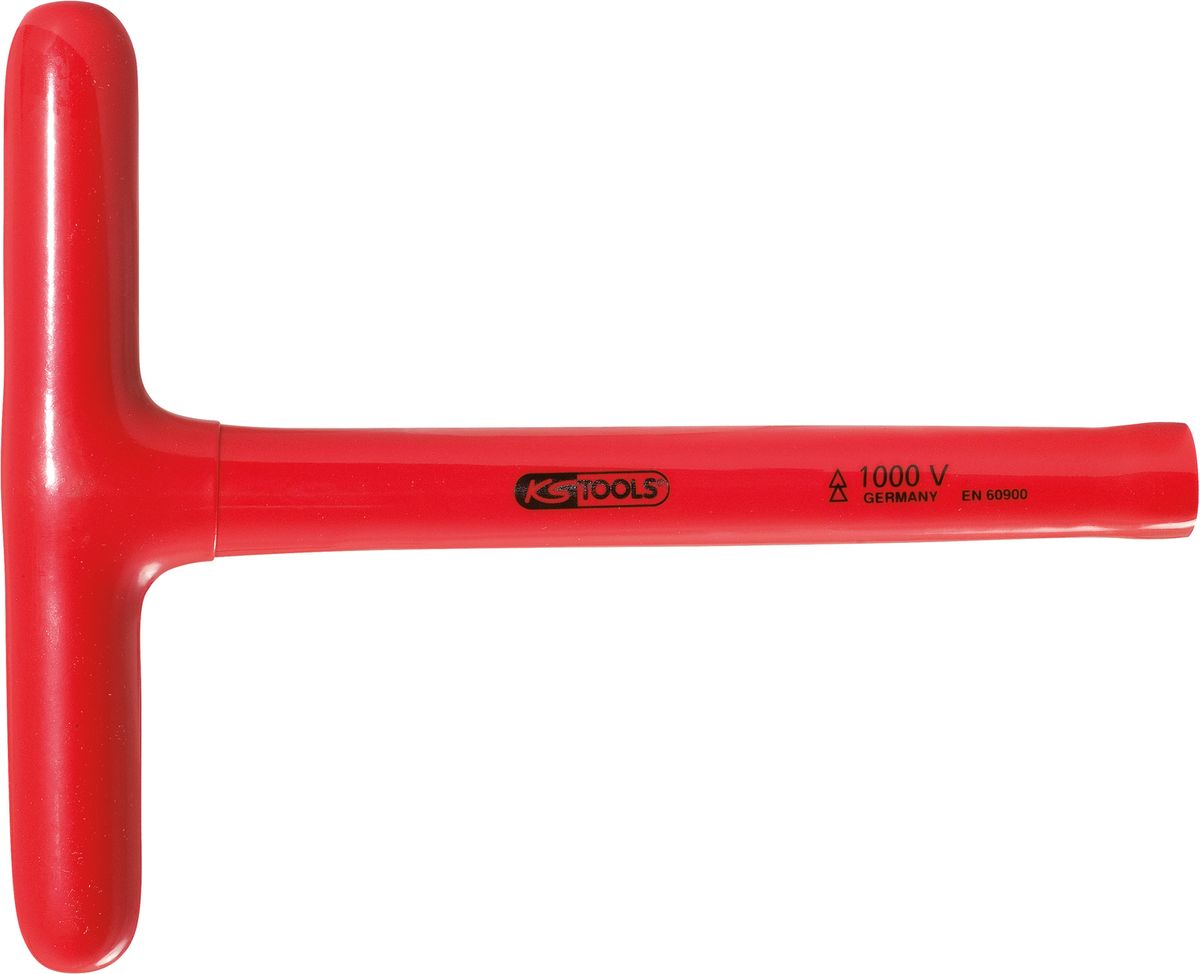 KS TOOLS T-Griff-Steckschlüssel mit Schutzisolierung, 22 x 300 mm ( 117.1733 )