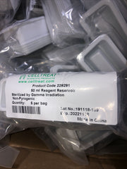 Case Of 200 CELLTREAT 50mL Reagent Reservoir Sterile #229291-Mega Mart Warehouse-Ultimate Unclaimed Freight Buyer and Seller Specialists