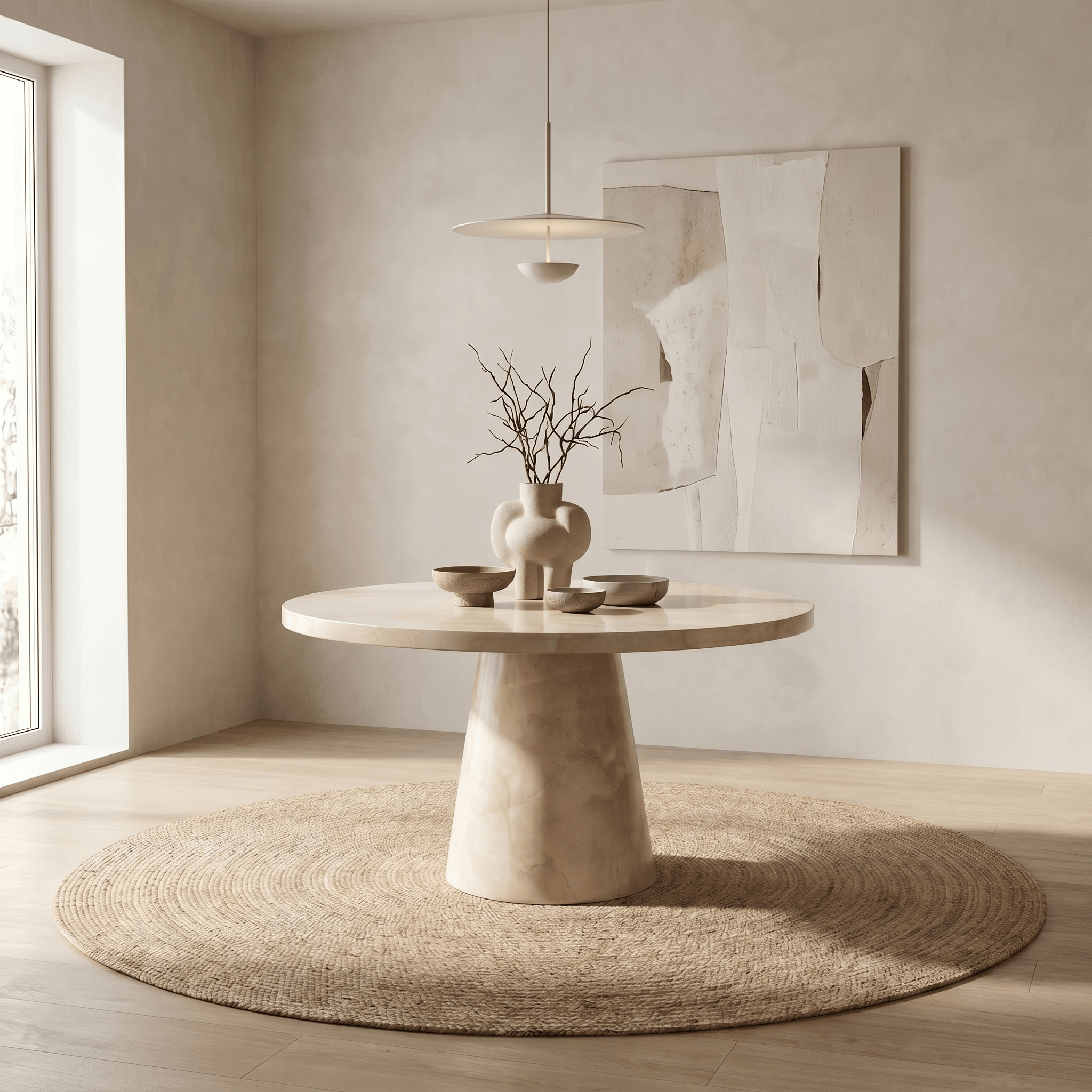 Furniture  -  Troy Round Dining Table  -  60486410