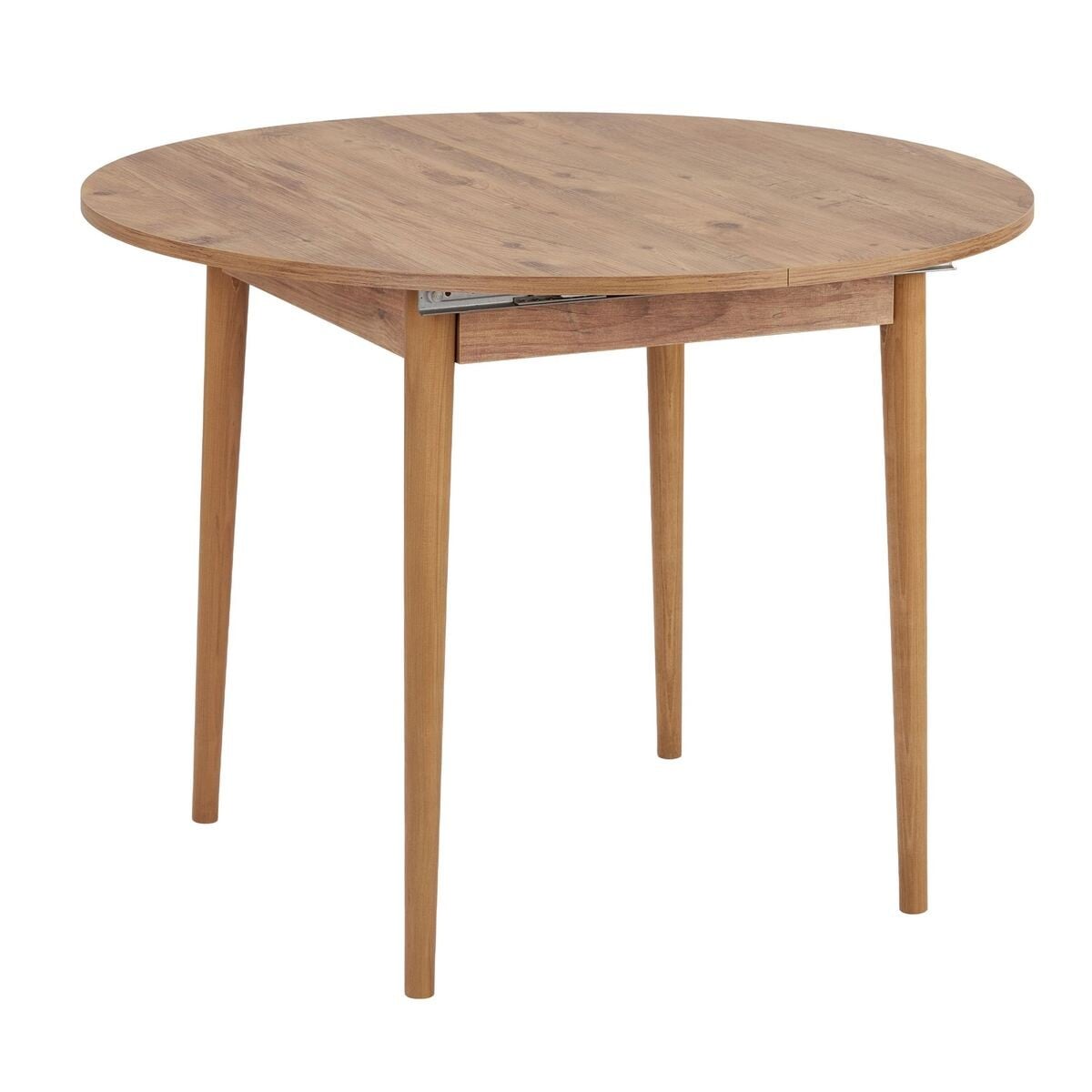 Calicosy - Ronde uitschuifbare eettafel KLARA - 100x100x75 cm