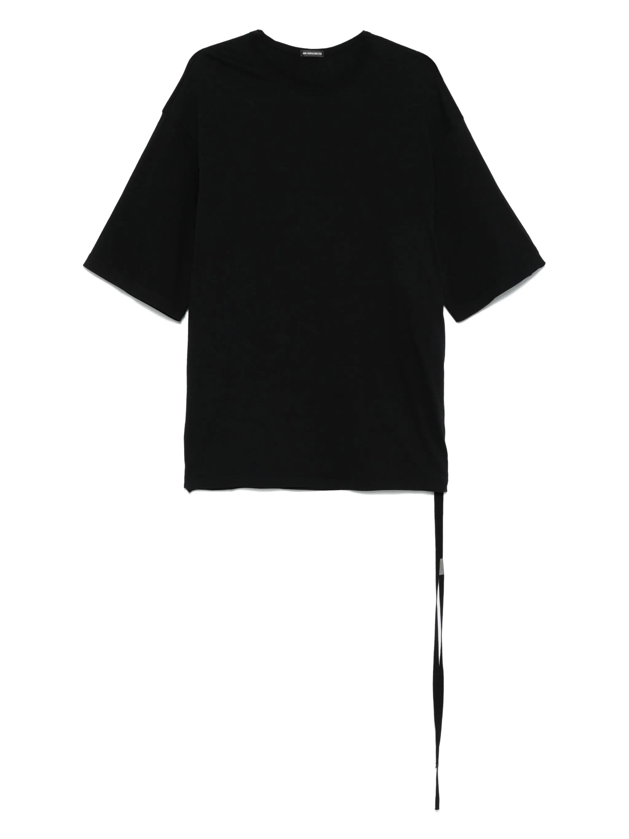 Ann Demeulemeester Aga High Comfort Fit T Shirt With "Ss25 The Dialogue Of Another Day" Print