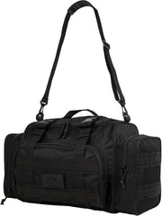 APRILBAY Duffel Bag – Heavy Duty Tactical Gym Bag for Men, Splashwater-Proof Weekender Travel Bag for Basketball, Football, Soccer, Hiking, and Hunting (Black)