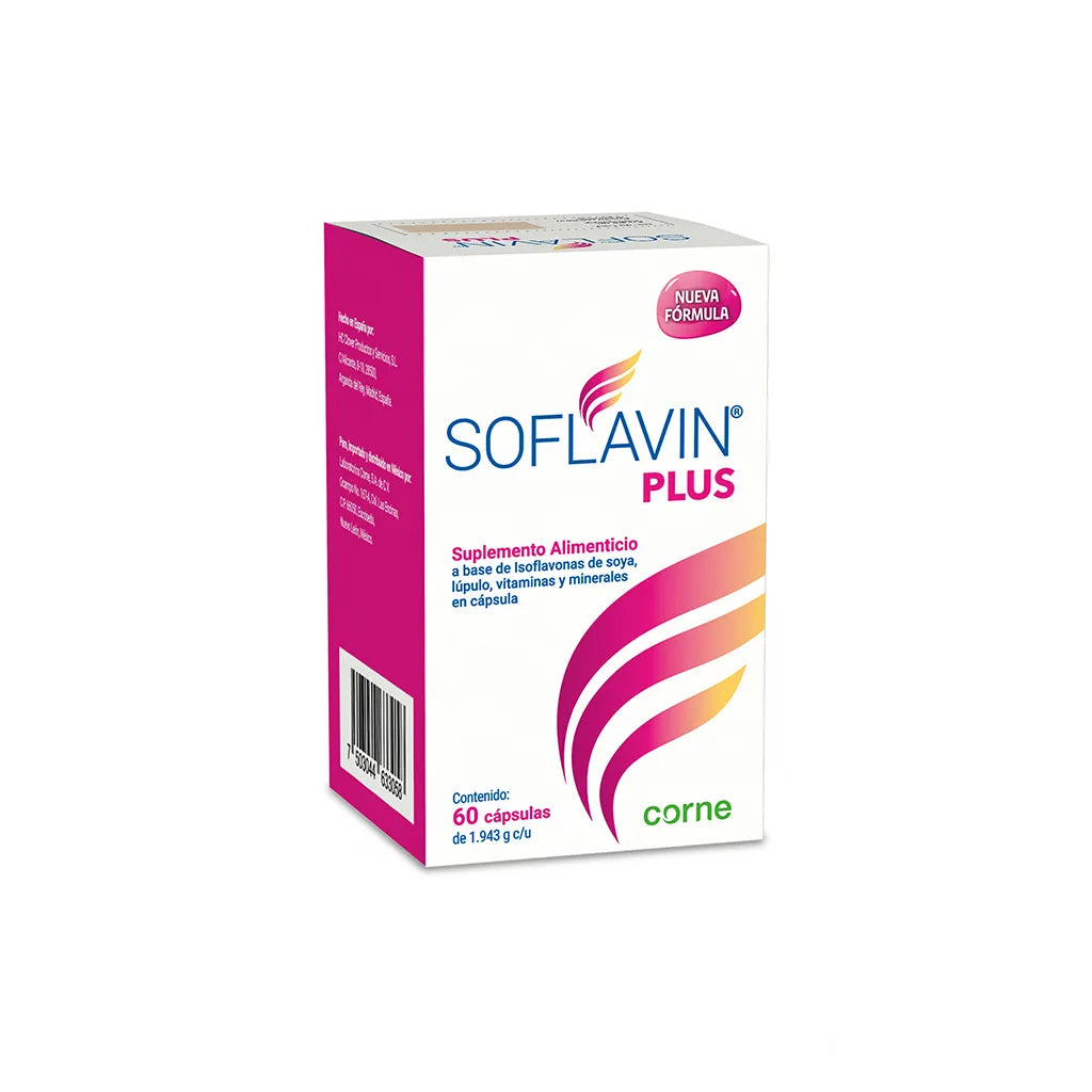 Soflavin Plus Suplemento Alimenticio 60 Capsulas