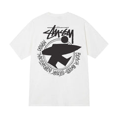 Stussy Beach Roots Pig Dyed Tee White (SS22) | Hype Vault