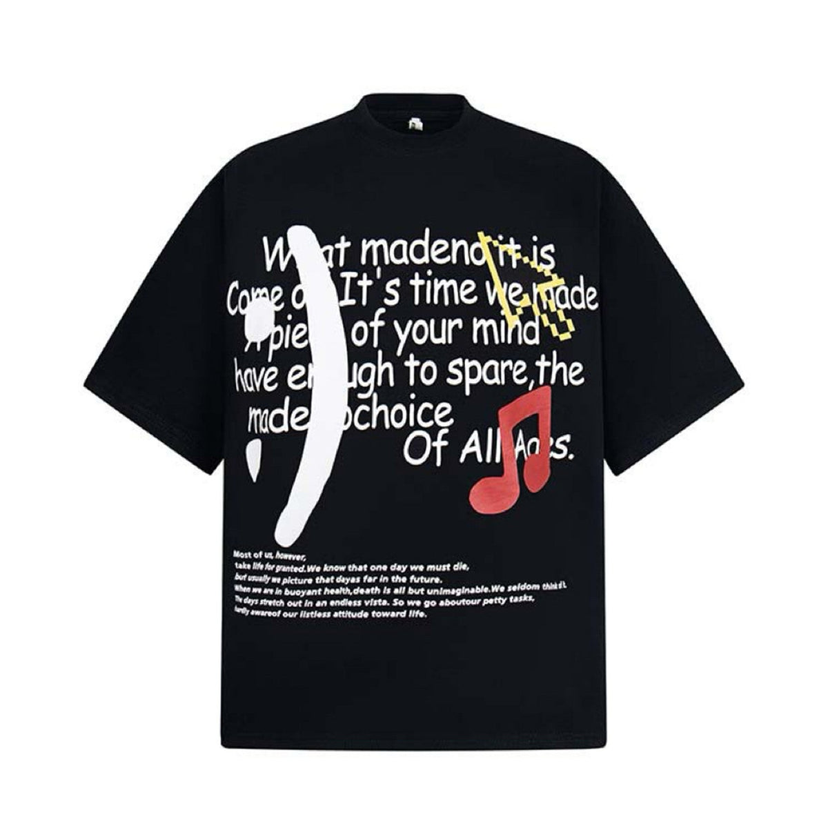 Whimsical Quote Graphic T-Shirt