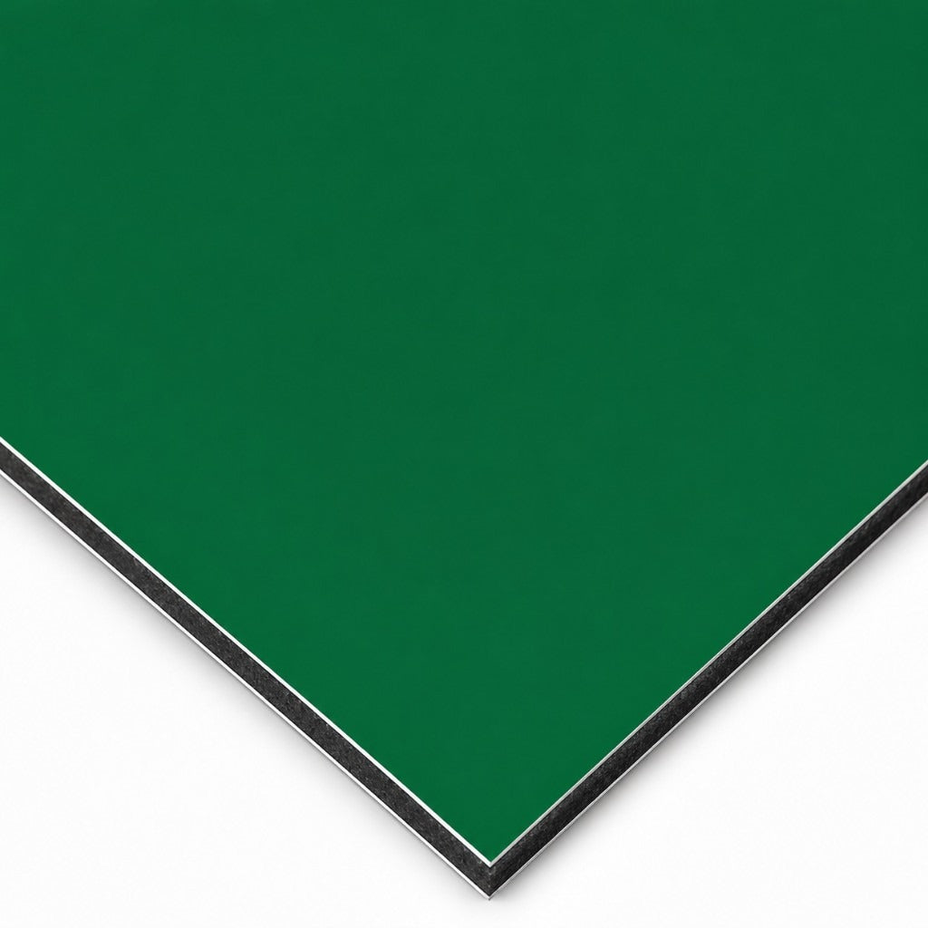 Green acm panel 36 x 72 x 1/8 inch — set of 2