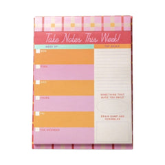 Planificador Semanal Take Notes This Week