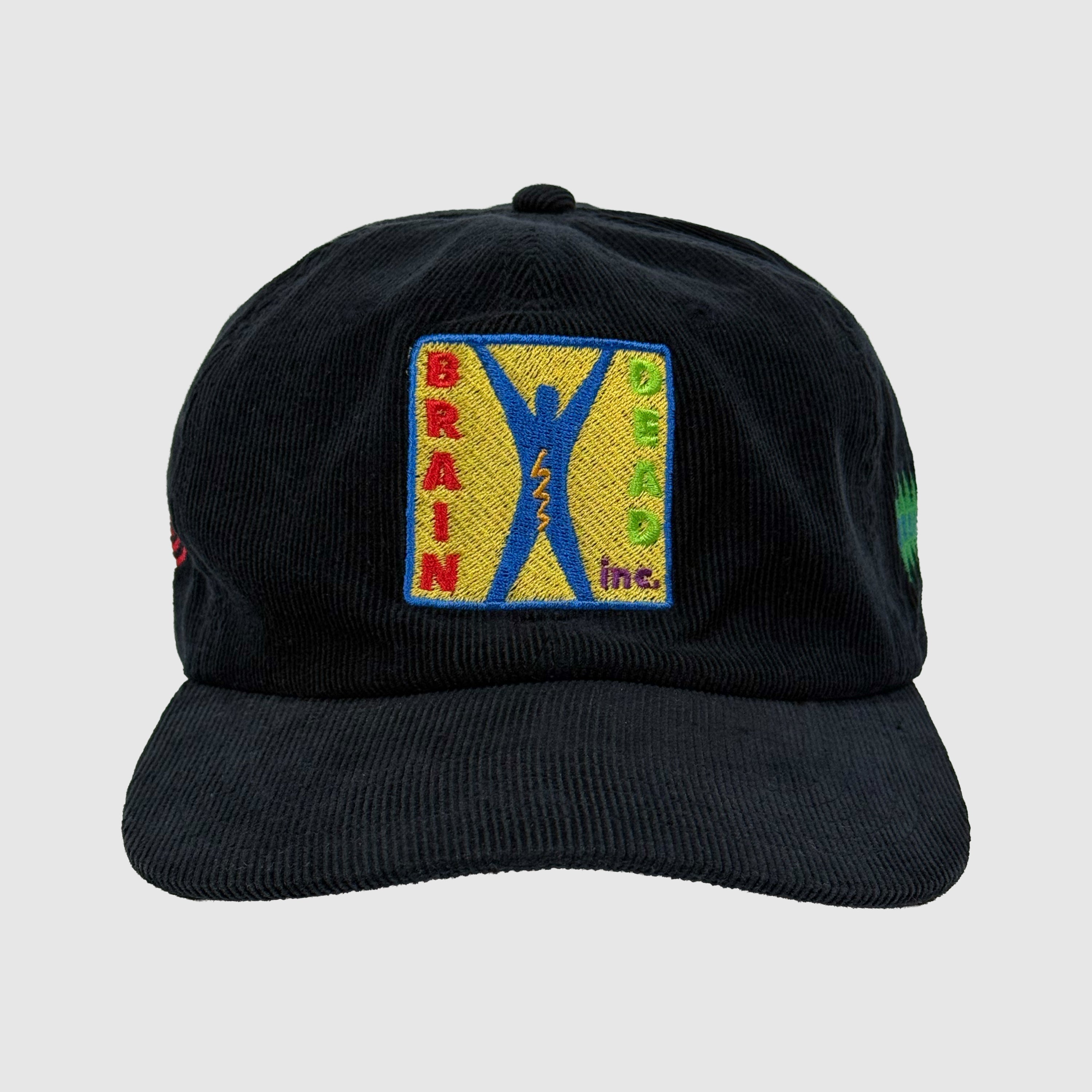 Brain Dead 2018 Start Up Corduroy Hat In Navy
