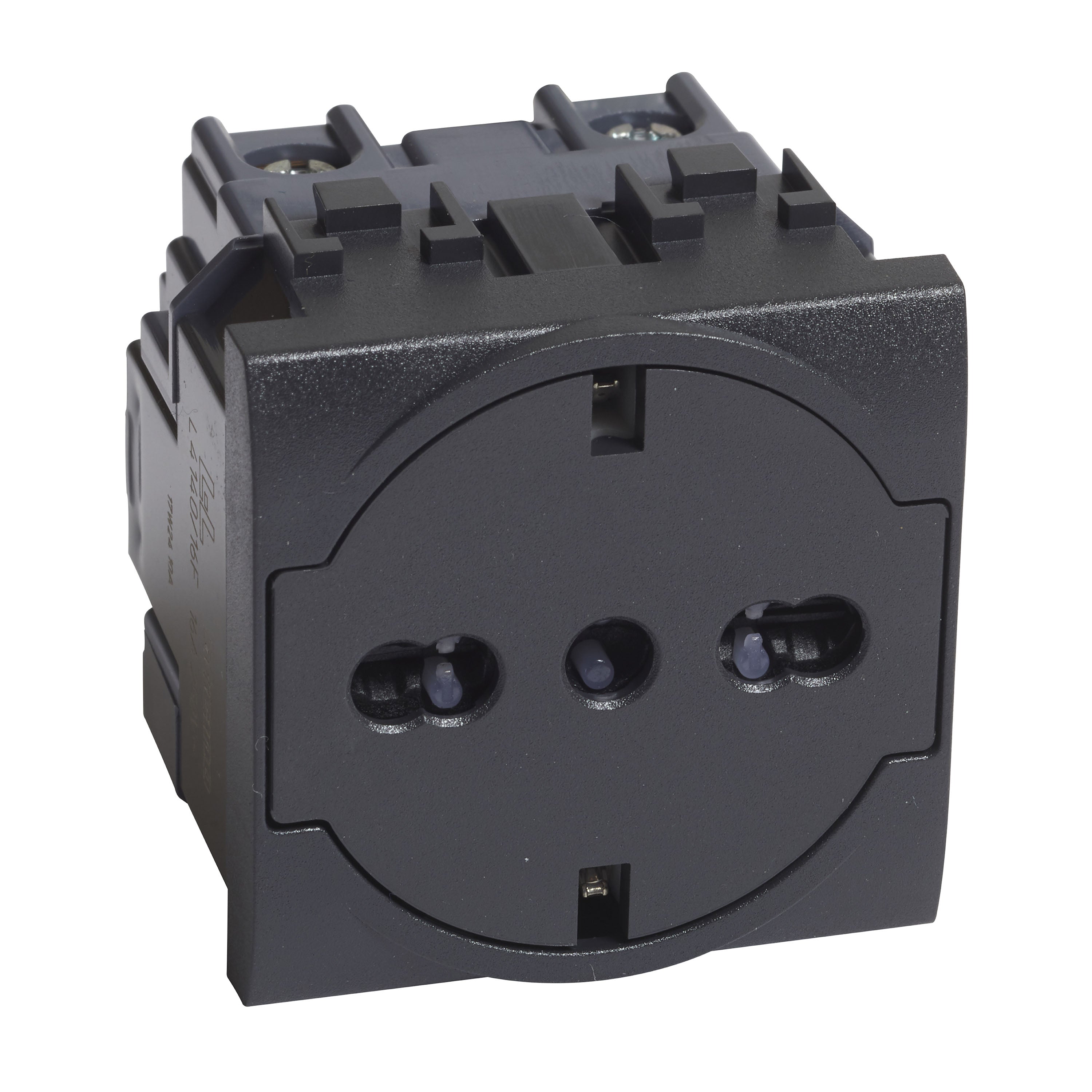 BTicino L4140/16F - LL - presa std ted/ita flat antracite