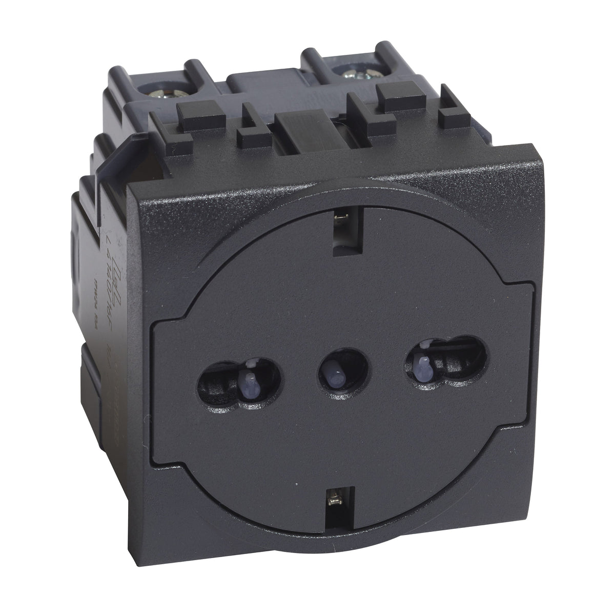 BTicino L4140/16F - LL - presa std ted/ita flat antracite
