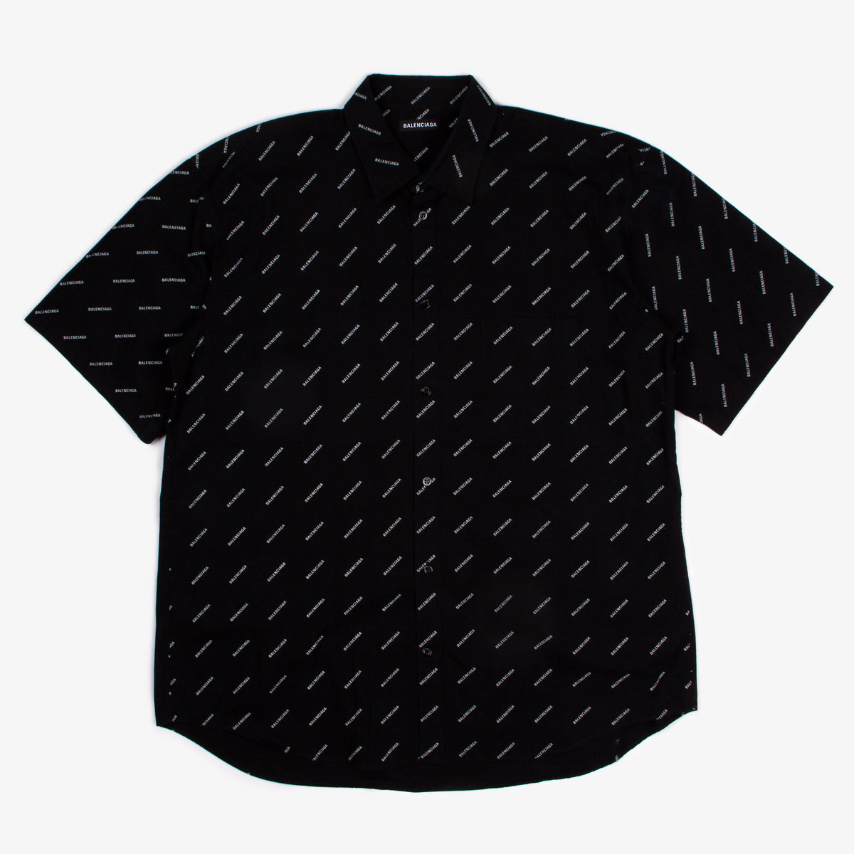 REPEAT PRINT POPLIN SHIRT | 42