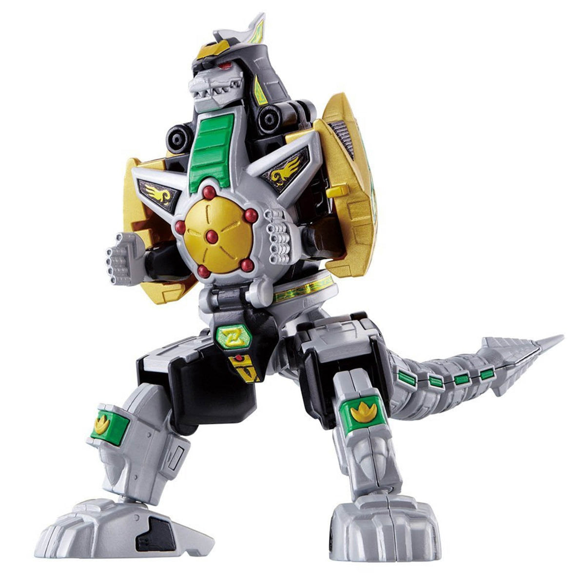Bandai Power Rangers Super Minipla Green Dragonzord Model Kit - Radar Toys
