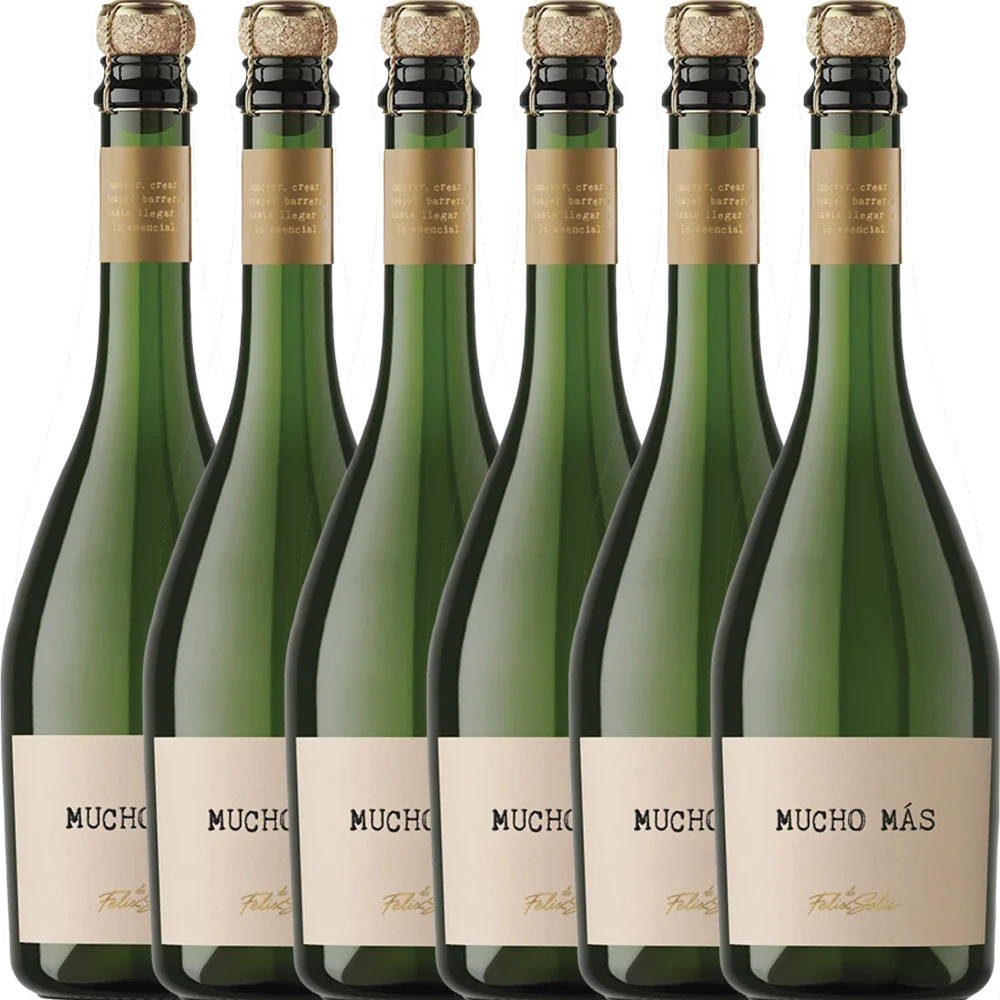 6x Mucho Más Sparkling 12% 0,75L FL