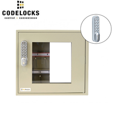 CodeLocks - Key Secure View Hook Key Cabinet w/ KL1000 - Portable - Keyless Access - Private & Public Function - Master & User - Optional Cabinet Size - UHS Hardware