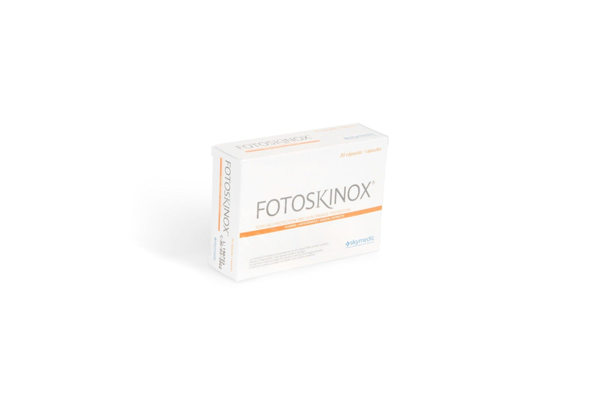 Fotoskinox (30 capsulas) — nutricosmética, fotoprotector oral