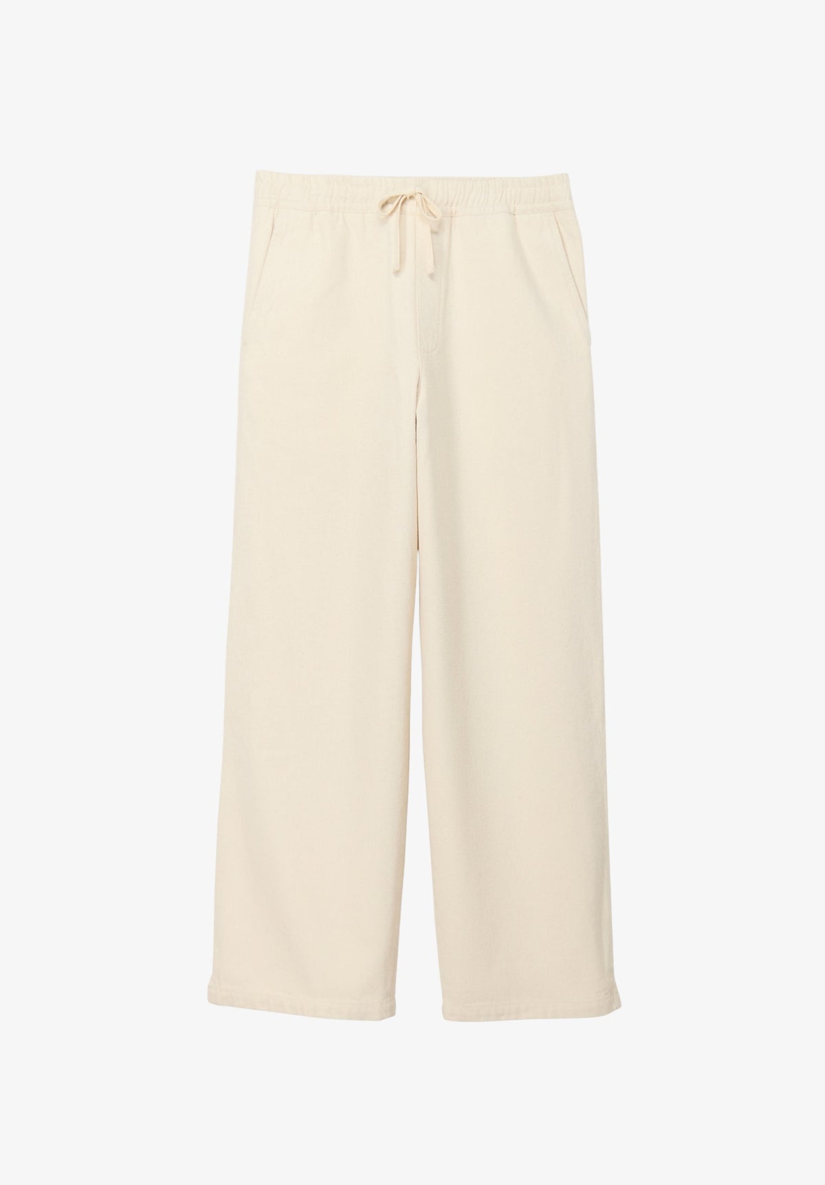 Pantalon workwear blanc cassé