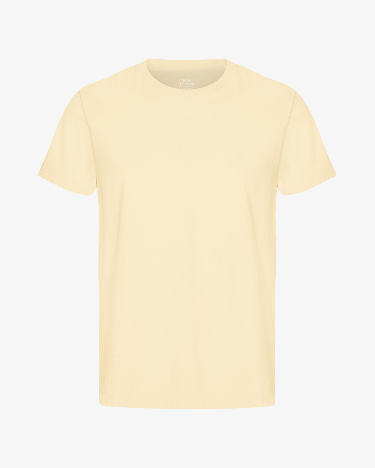 Classic Organic Tee - Soft Yellow